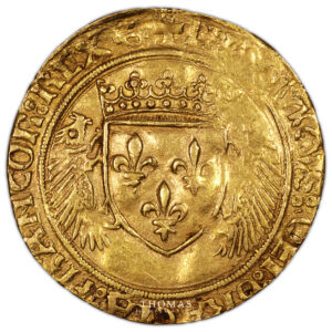 Monnaie - France Louis XII - Écu d'or au porc-épic - Bayonne-Avers