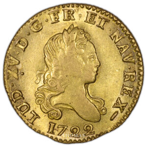 Monnaie - France Louis XV - Louis d'or aux deux L - 1722 Lille-Avers