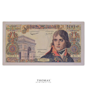 Banknote - France Fake - 100 Nouveaux Francs Napoléon Bonaparte - Counterfeiter - Ceslaw Bojarski obverse
