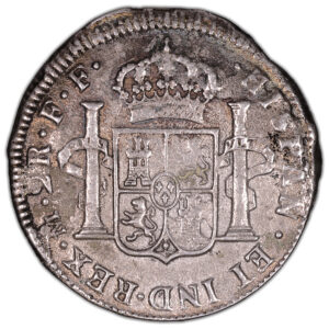 Coin  - Reales 1783 – Shipwreck treasure – El cazador reverse