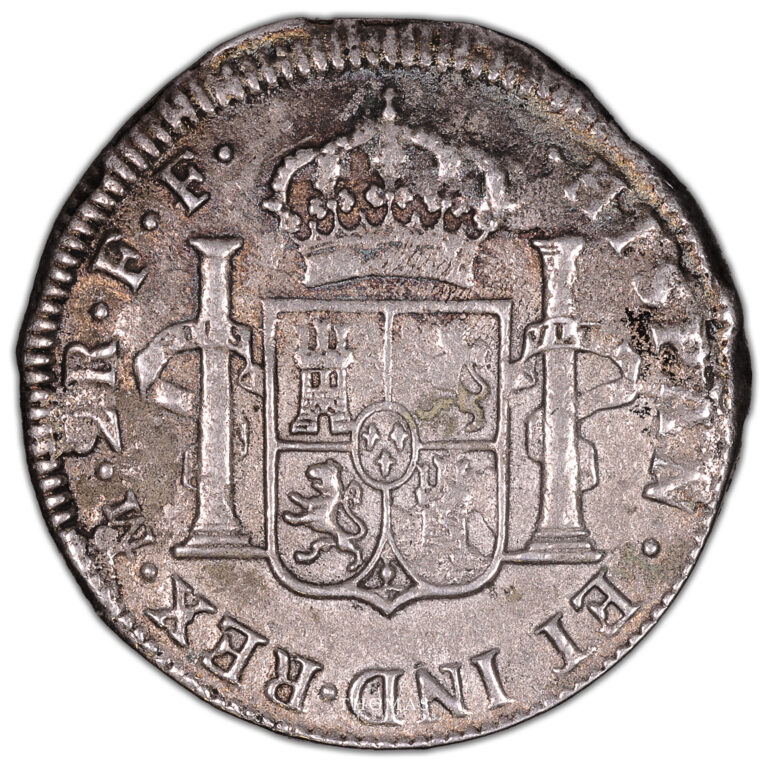 Coin  - Reales 1783 – Shipwreck treasure – El cazador reverse