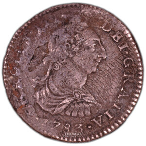 Coin  - Reales 1783 – Shipwreck treasure – El cazador obverse