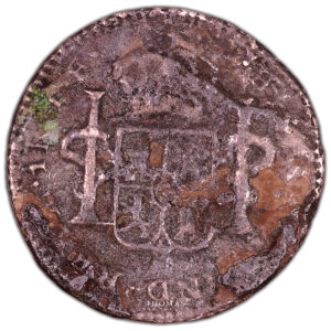 Coin  - Reales 1783 – Shipwreck treasure – El cazador reverse