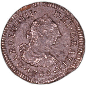 Coin  - Reales 1783 – Shipwreck treasure – El cazador obverse