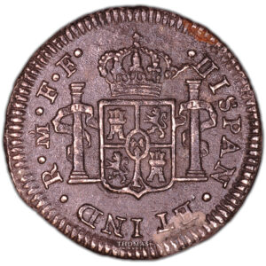 Coin  - Reales 1783 – Shipwreck treasure – El cazador reverse