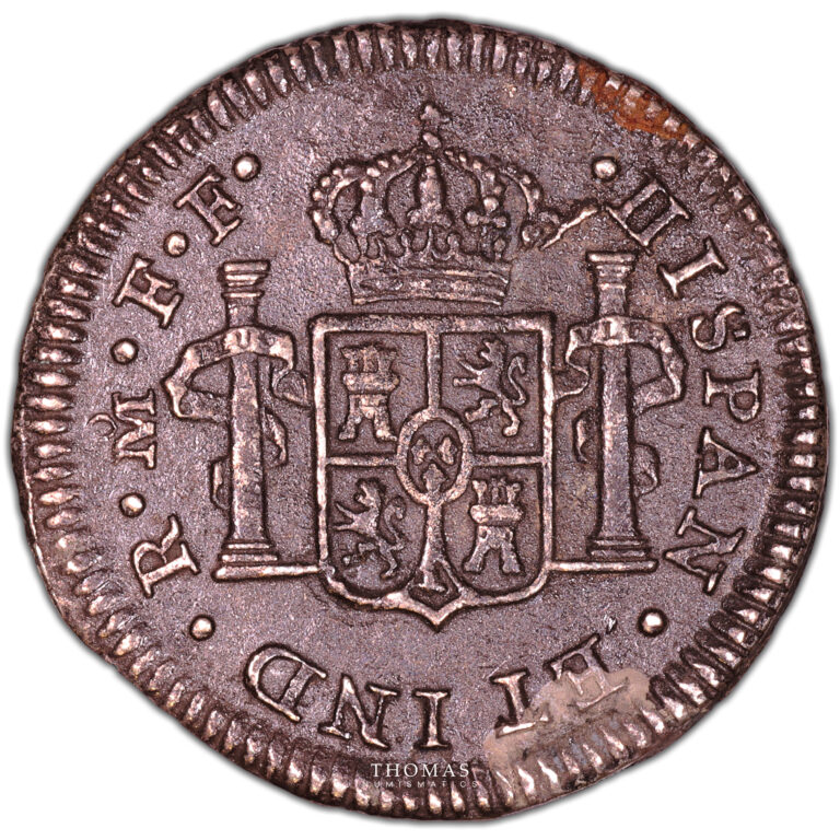 Coin  - Reales 1783 – Shipwreck treasure – El cazador reverse