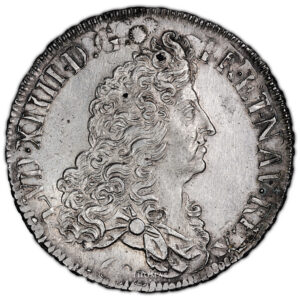 Monnaie - France Louis XIV - Écu aux 8 L - 1692 - 9 Rennes-Avers