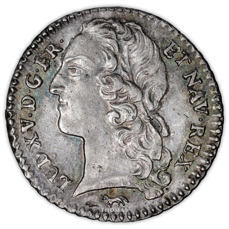 Monnaie - France Louis XV - 1:10 Écu aux branches d'olivier - 1746 A Paris - 2nd Semestre-Avers