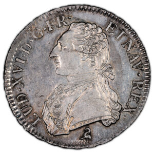Monnaie - France Louis XVI - Ecu aux branches d'olivier - 1790 A Paris-Avers
