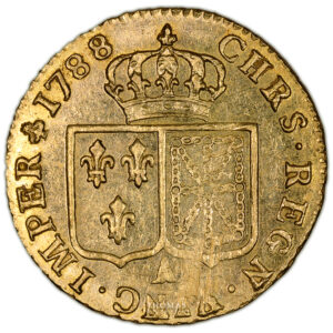Monnaie - France Louis XVI Louis d'or à la tête nue - 1788 A Paris-3-Revers