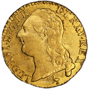 Monnaie - France Louis XVI - Louis d'or à la tête nue - 1788 A Paris - Trésor de Vendée-Avers