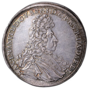Coin Germany- Thaler - 1694 München - Maximilian II Emanuel - Bavaria obverse