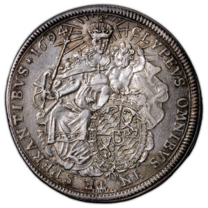 Coin Germany- Thaler - 1694 München - Maximilian II Emanuel - Bavaria reverse