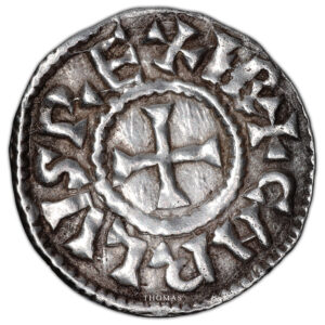 Coin - France Charlemagne - Denarius - Toulouse obverse