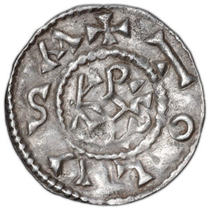 Coin - France Charlemagne - Denarius - Toulouse reverse