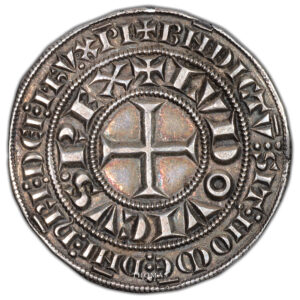 Coin France - Louis IX Saint Louis - Gros Tournois reverse