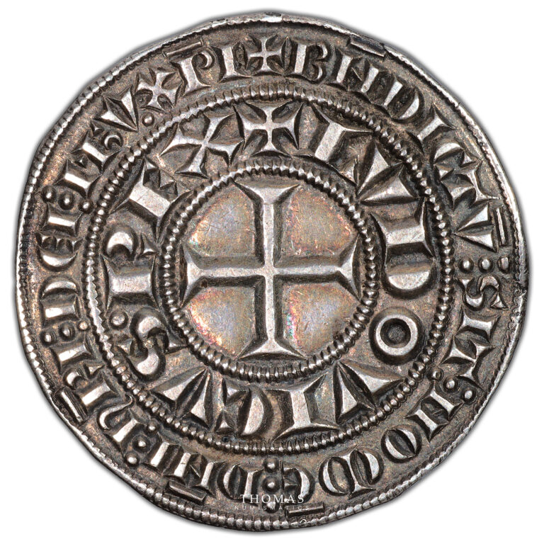 Coin France - Louis IX Saint Louis - Gros Tournois reverse