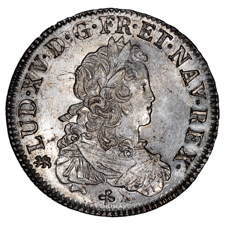 Monnaie - France Louis XV - Écu de France - 1721 T Nantes-Avers