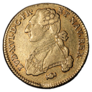 Monnaie France - Louis XVI - Double louis d'or aux lunettes - 1775 K Bordeaux-Avers