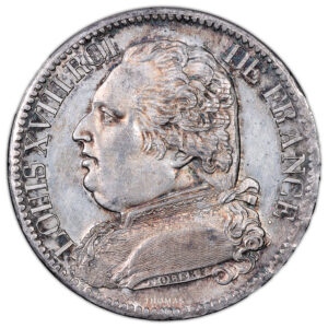 Coin - France Louis XVIII - 5 Francs - 1815 A Paris obverse