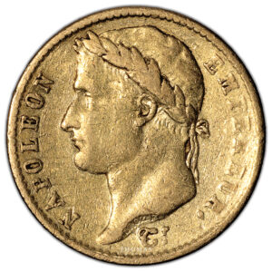 Coin France - Napoléon I - Gold 20 Francs or - 1813 Q Perpignan - 13 033 examples reverse