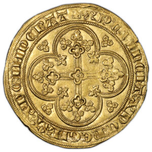 coin - France Philippe VI - Gold - Écu d'or à la Chaise reverse
