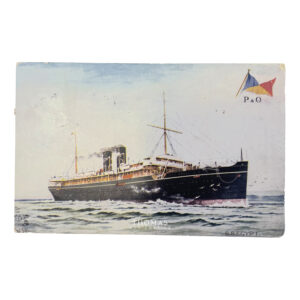 Coin - Great Britain England - Gold Sovereign - London - Treasure shipwreck - SS Egypt postcard