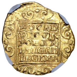 Monnaie - Pays-Bas - Ducat d'or - 1729 Utrecht - NGC MS 62-Revers