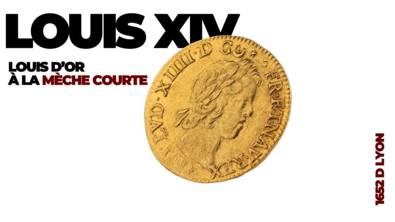Louis XIV – Louis d’or à la mèche courte 1652-Couverture