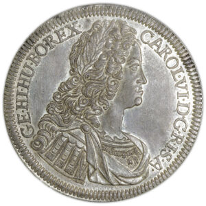 Coin Austria- Charles VI  - Taler - 1729 Hall obverse