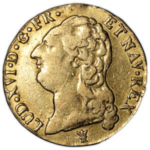 Monnaie France - Louis XVI - Louis d'or à la tête nue - 1789 I Limoges-Avers