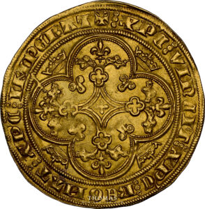 Chaise d'or Philippe VI Revers - NGC MS 63