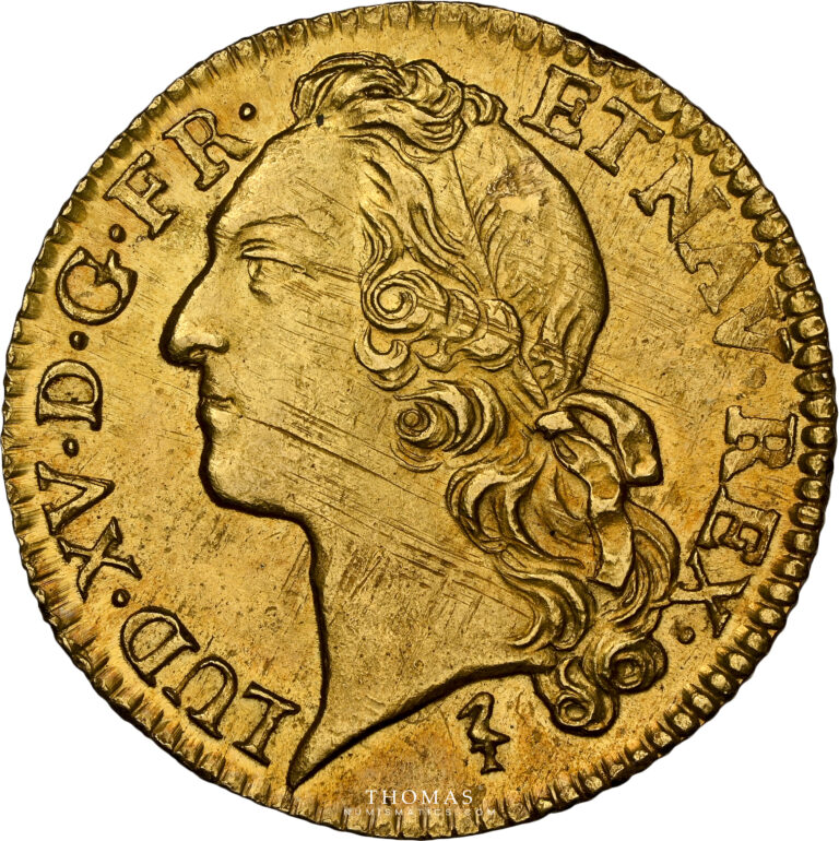 Louis XV - Louis or Bandeau 1749 W NGC MS 63 avers