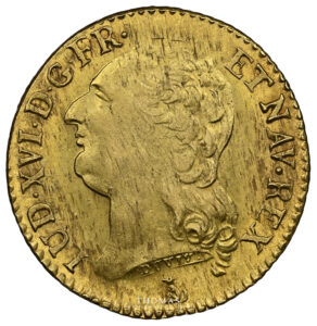 Gold - Louis xvi Louis or 1789 T nantes NGC MS 61 obverse