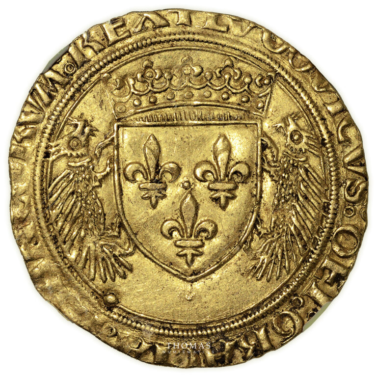 Monnaie – France Louis XII – Ecu d’or aux porcs-épics - Paris – NGC MS 61-Avers