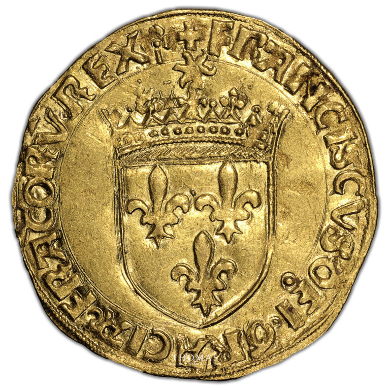 Coin France - François Ier - Gold - Écu d'or au Soleil obverse