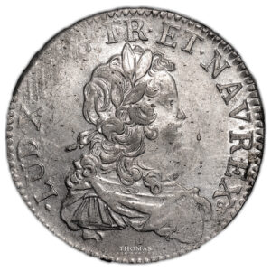 Coin France - Louis XVI - Ecu de France - 1723 B Rouen obverse