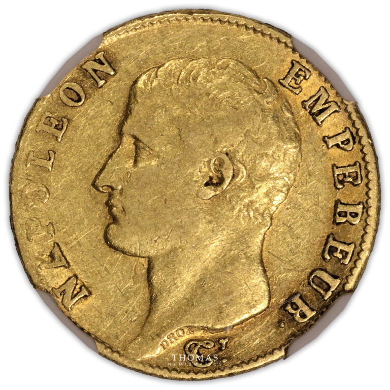 Monnaie France - Napoléon Ier - 20 francs or - 1806 U Turin-Avers