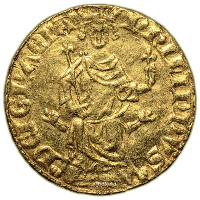 Monnaie France - Philippe IV Le Bel - Petit Royal d'or - 1290-Avers