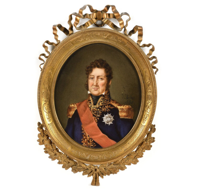 miniature-porcelaine-louis-philippe-ier-