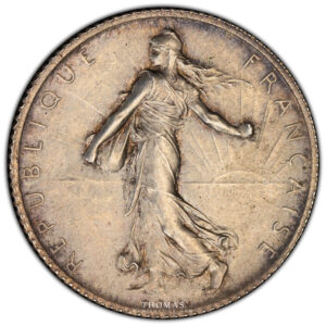 1 franc semeuse 1914 C castelsarrasin obverse