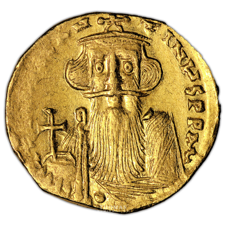 Monnaie Byzantine - Constans II - Solidus Or - 641-668-Avers