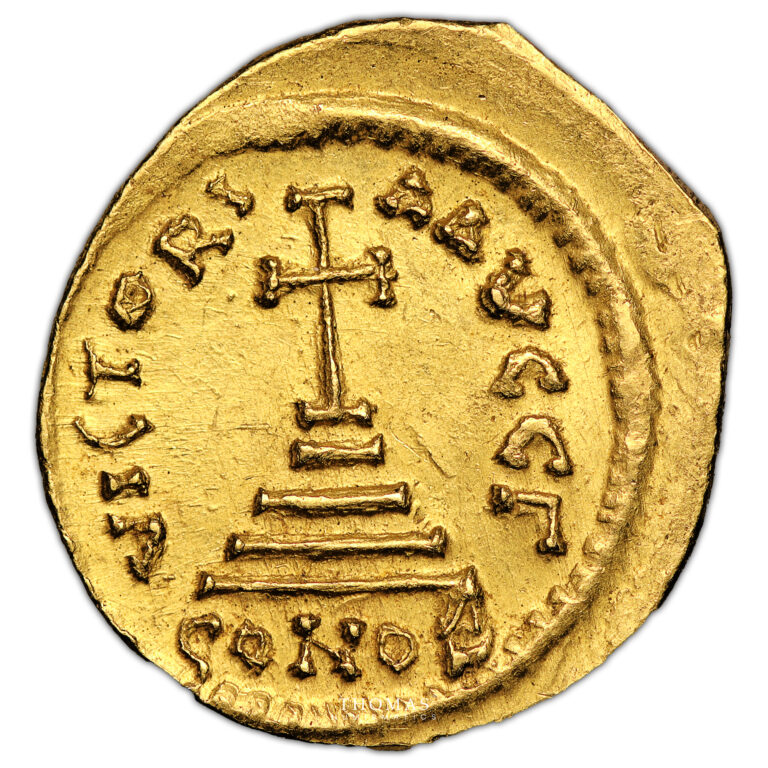 Monnaie Byzantine - Solidus Or - Tibère Constantin - 578-582-Revers