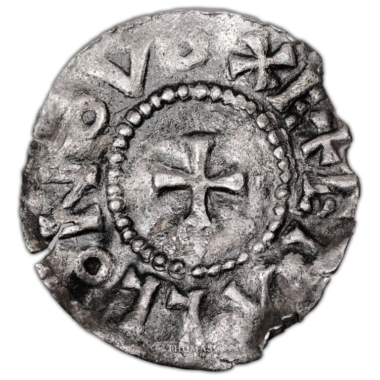 Coin France - Charlemagne - Denarius reverse