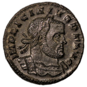 Monnaie Romaine - Licinius I - Follis ou Nummus - Lyon (315)-Avers