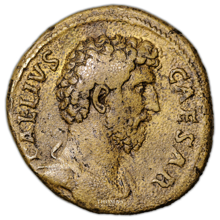 Sesterce Bronze Aelius - la pannonie-Avers