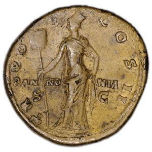 Sesterce Bronze Aelius - la pannonie-Revers