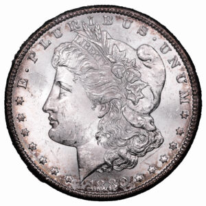 Coin United-states – 1 Dollar Morgan 1880 S – MS 65 – Paramount – The Redfield collection obverse