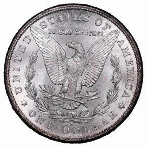 Coin United-states – 1 Dollar Morgan 1880 S – MS 65 – Paramount – The Redfield collection reverse