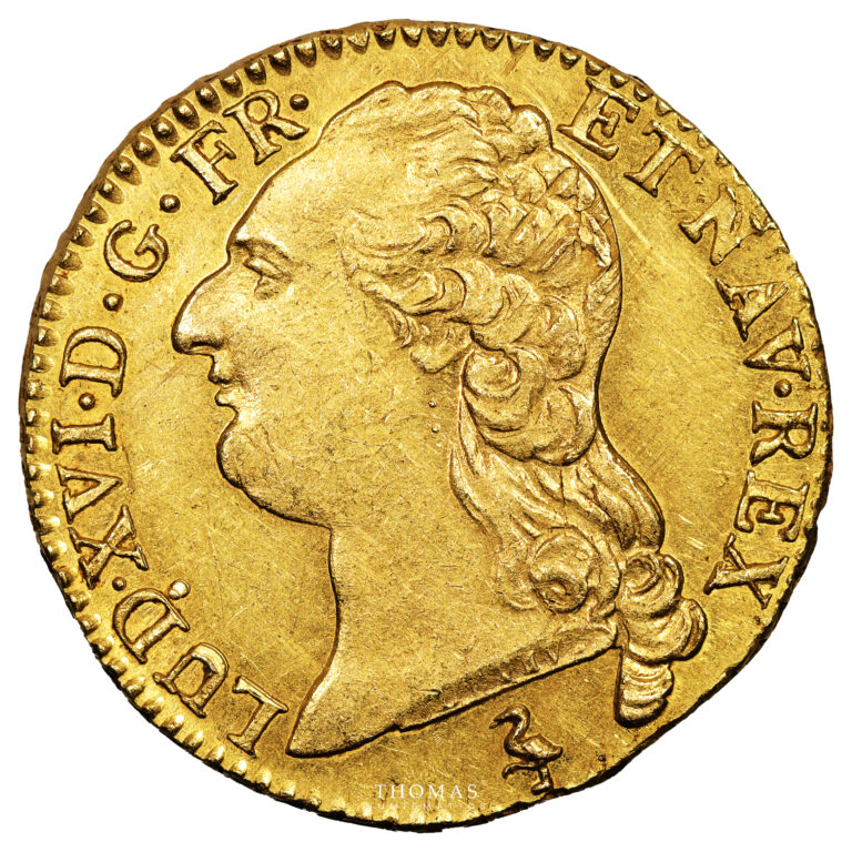 Coin France - Louis XVI - Gold Louis d'or à la tête nue - 1786 A Paris obverse